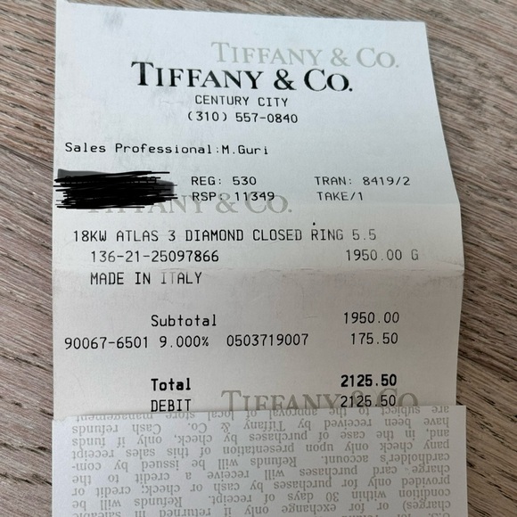 18KW Atlas 3 Diamond Closed Ring - Picture 4 of 4